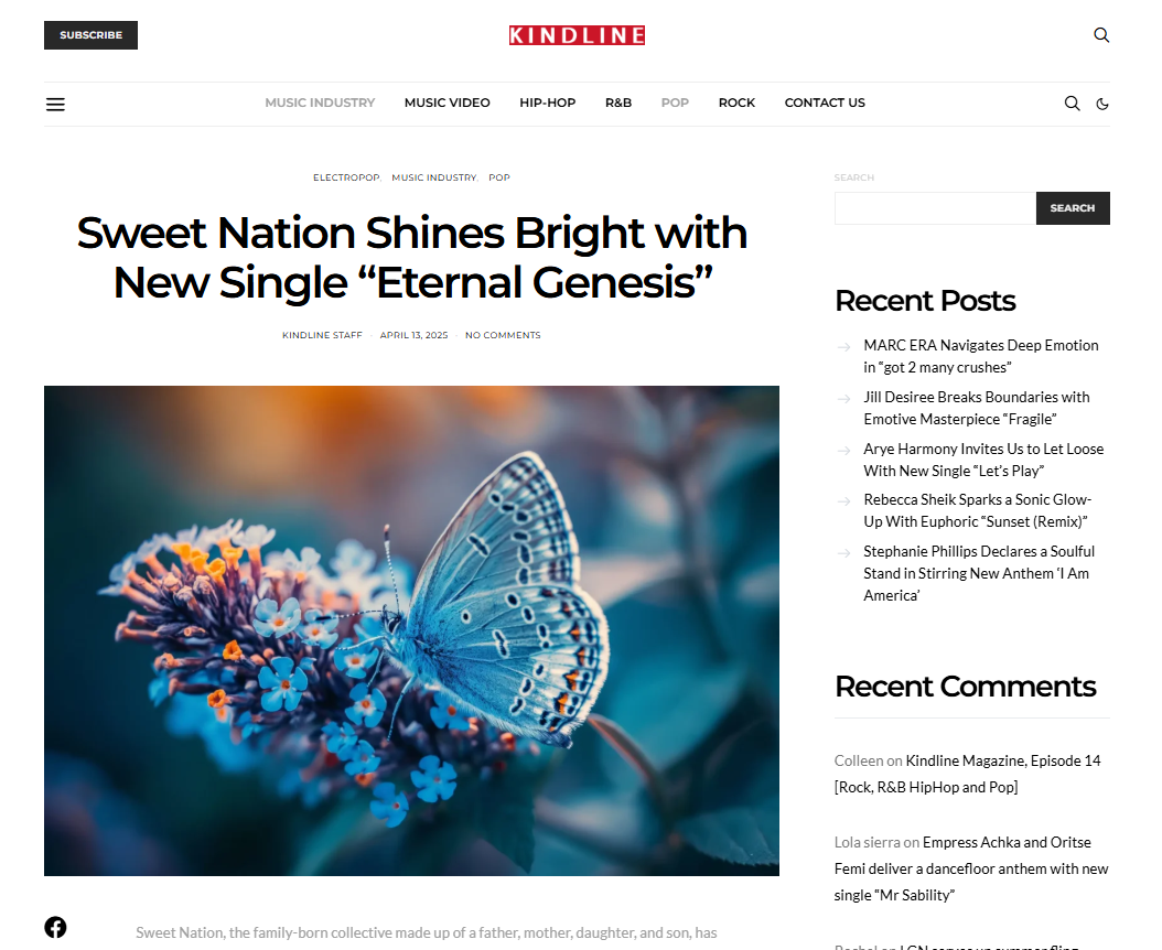 Kindline Eternal Genesis Article